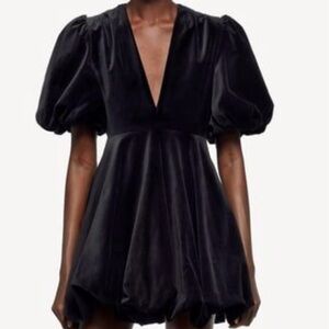 ZARA Velvet Mini Dress